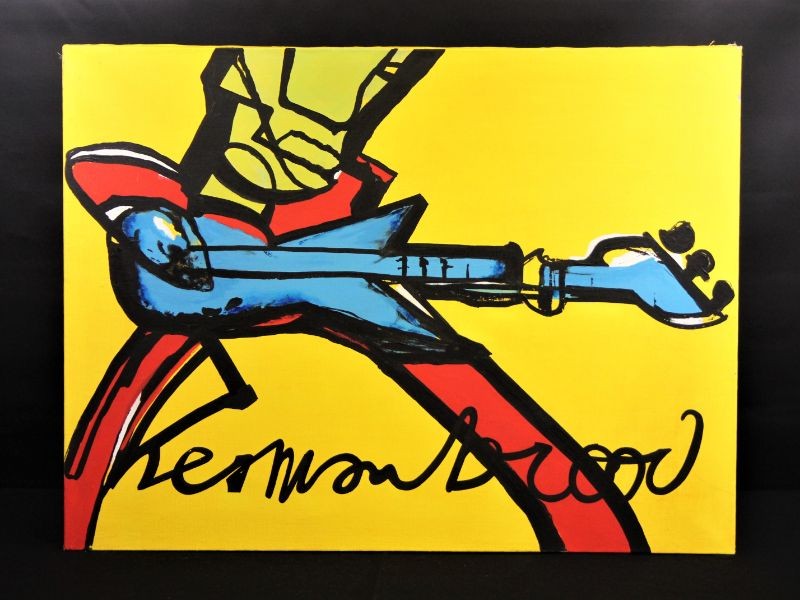 Reproductie “Guitarman” Herman Brood *UPDATE